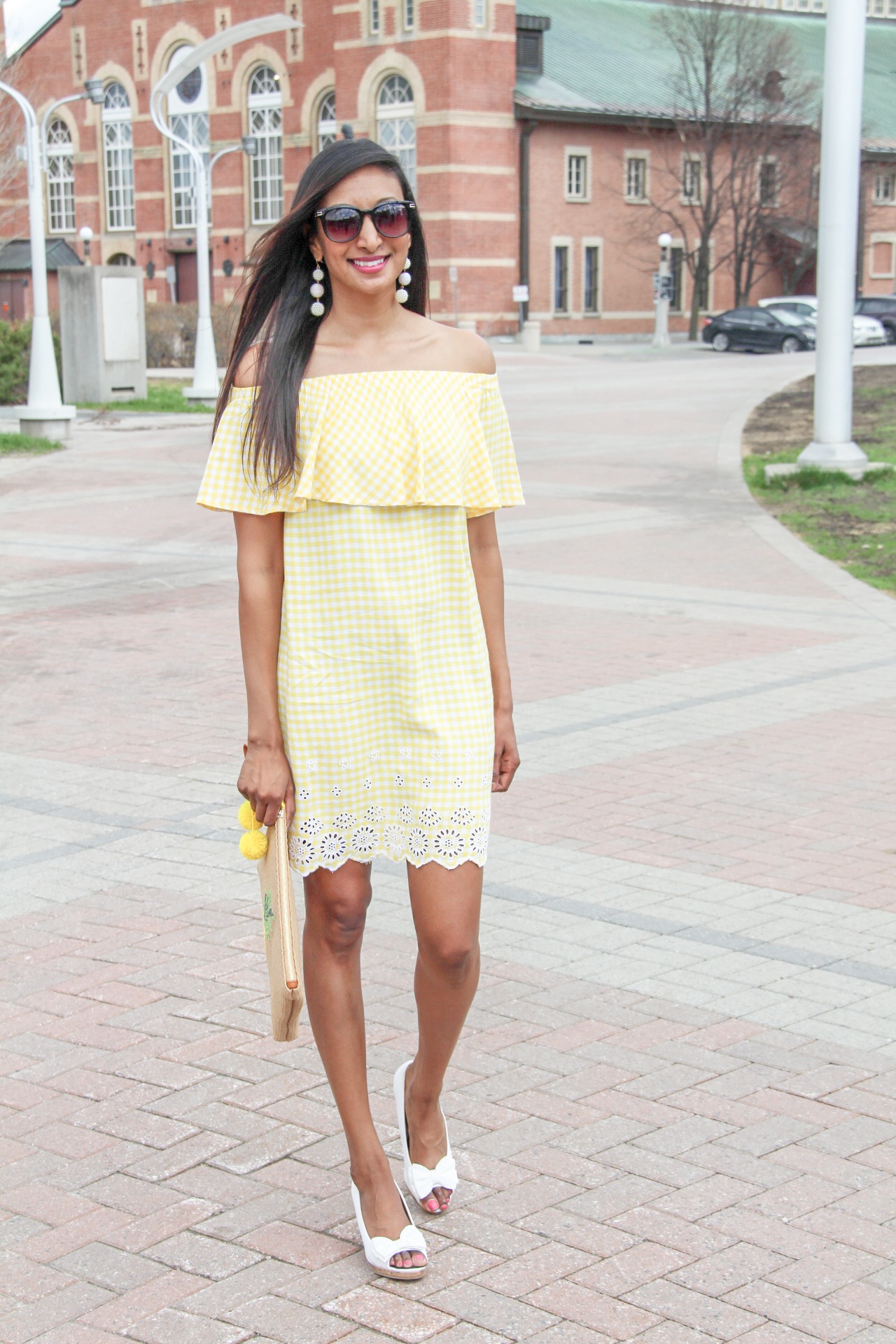 Yellow Gingham Garden Gown main image 0